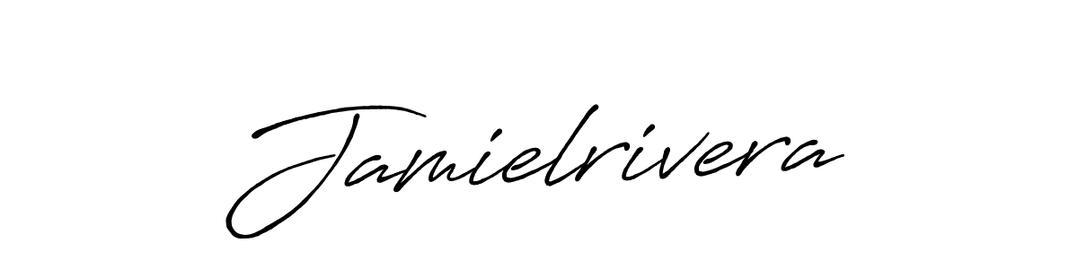 Create a beautiful signature design for name Jamielrivera. With this signature (Antro_Vectra_Bolder) fonts, you can make a handwritten signature for free. Jamielrivera signature style 7 images and pictures png