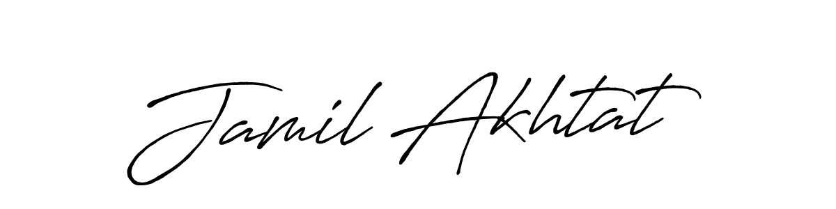 You can use this online signature creator to create a handwritten signature for the name Jamil Akhtat. This is the best online autograph maker. Jamil Akhtat signature style 7 images and pictures png