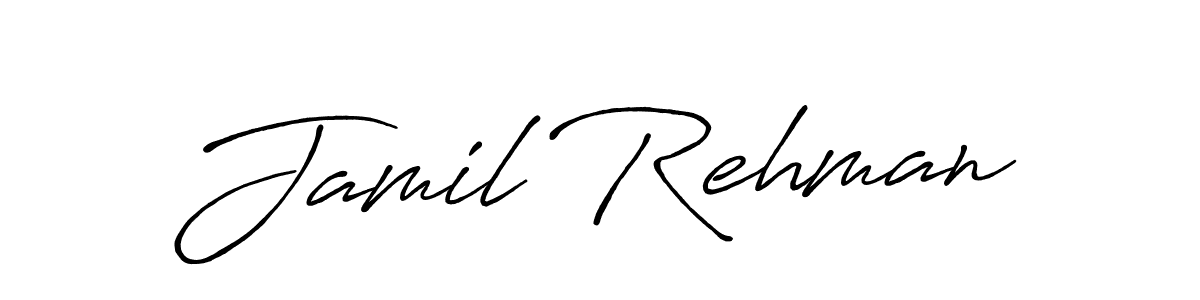 Make a beautiful signature design for name Jamil Rehman. Use this online signature maker to create a handwritten signature for free. Jamil Rehman signature style 7 images and pictures png