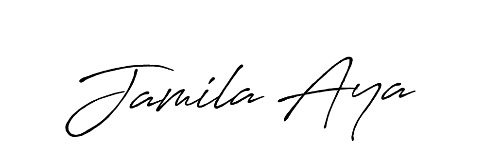 Best and Professional Signature Style for Jamila Aya. Antro_Vectra_Bolder Best Signature Style Collection. Jamila Aya signature style 7 images and pictures png