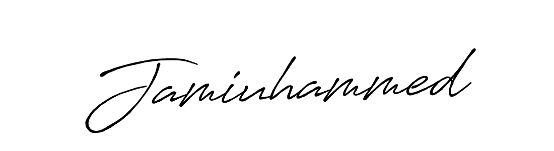 You should practise on your own different ways (Antro_Vectra_Bolder) to write your name (Jamiuhammed) in signature. don't let someone else do it for you. Jamiuhammed signature style 7 images and pictures png