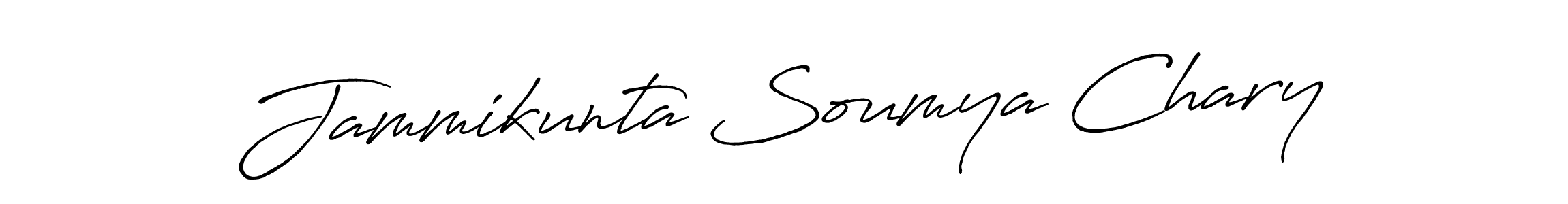 Make a short Jammikunta Soumya Chary signature style. Manage your documents anywhere anytime using Antro_Vectra_Bolder. Create and add eSignatures, submit forms, share and send files easily. Jammikunta Soumya Chary signature style 7 images and pictures png