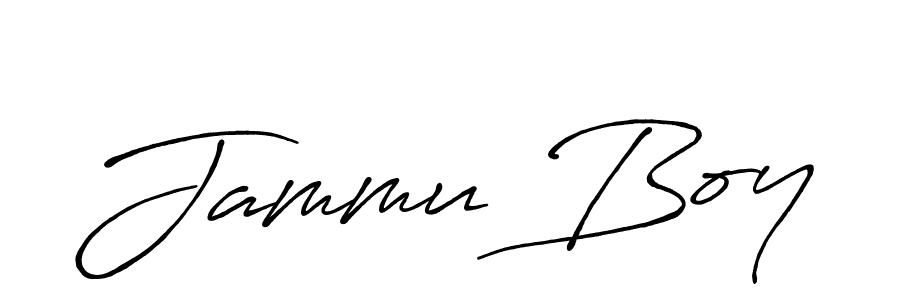 It looks lik you need a new signature style for name Jammu Boy. Design unique handwritten (Antro_Vectra_Bolder) signature with our free signature maker in just a few clicks. Jammu Boy signature style 7 images and pictures png