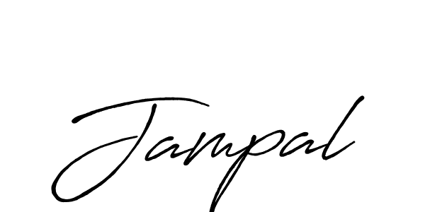 How to make Jampal name signature. Use Antro_Vectra_Bolder style for creating short signs online. This is the latest handwritten sign. Jampal signature style 7 images and pictures png