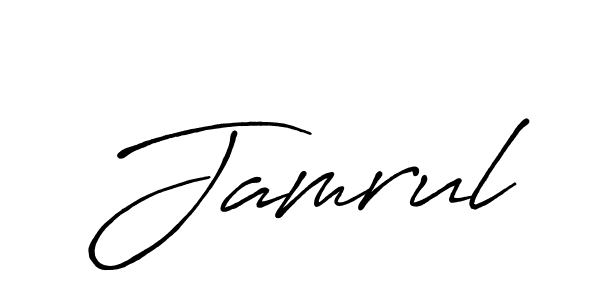 Also we have Jamrul name is the best signature style. Create professional handwritten signature collection using Antro_Vectra_Bolder autograph style. Jamrul signature style 7 images and pictures png