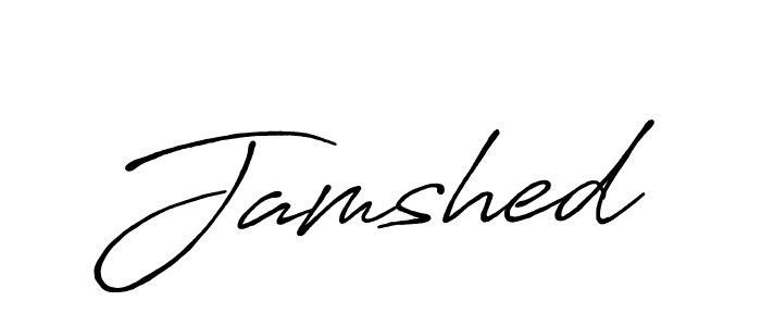 Also we have Jamshed name is the best signature style. Create professional handwritten signature collection using Antro_Vectra_Bolder autograph style. Jamshed signature style 7 images and pictures png