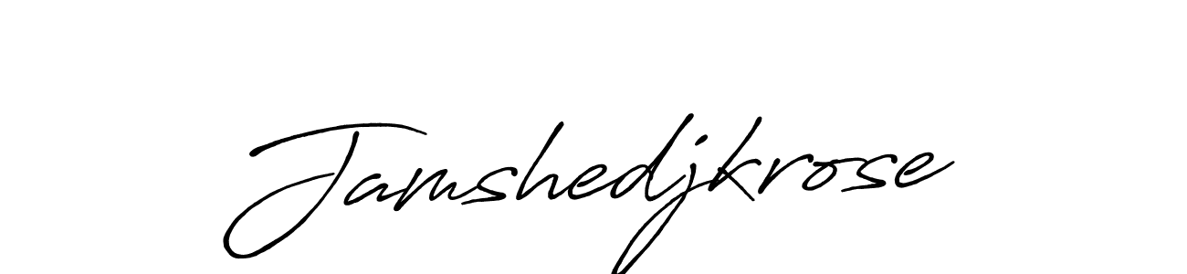 Also You can easily find your signature by using the search form. We will create Jamshedjkrose name handwritten signature images for you free of cost using Antro_Vectra_Bolder sign style. Jamshedjkrose signature style 7 images and pictures png