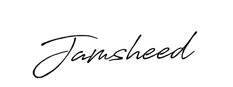 Jamsheed stylish signature style. Best Handwritten Sign (Antro_Vectra_Bolder) for my name. Handwritten Signature Collection Ideas for my name Jamsheed. Jamsheed signature style 7 images and pictures png