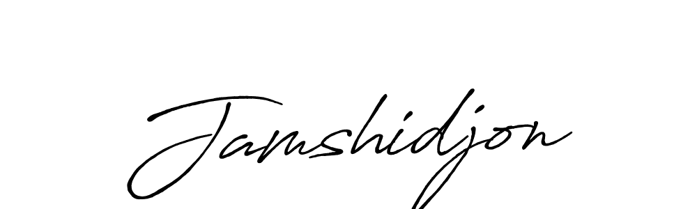 It looks lik you need a new signature style for name Jamshidjon. Design unique handwritten (Antro_Vectra_Bolder) signature with our free signature maker in just a few clicks. Jamshidjon signature style 7 images and pictures png