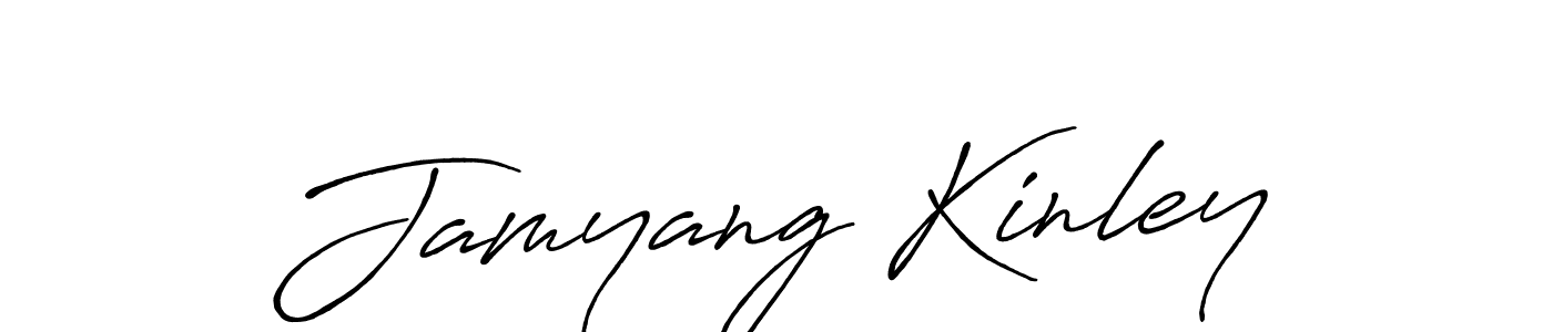 Use a signature maker to create a handwritten signature online. With this signature software, you can design (Antro_Vectra_Bolder) your own signature for name Jamyang Kinley. Jamyang Kinley signature style 7 images and pictures png