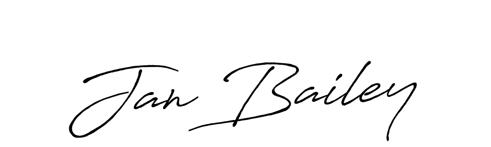 Use a signature maker to create a handwritten signature online. With this signature software, you can design (Antro_Vectra_Bolder) your own signature for name Jan Bailey. Jan Bailey signature style 7 images and pictures png