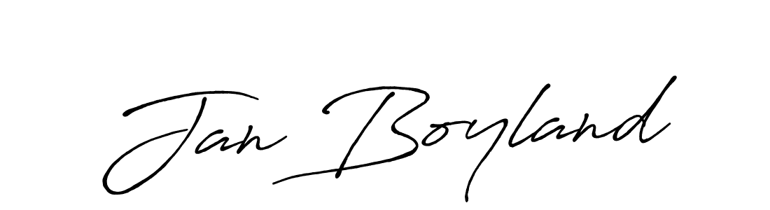 Once you've used our free online signature maker to create your best signature Antro_Vectra_Bolder style, it's time to enjoy all of the benefits that Jan Boyland name signing documents. Jan Boyland signature style 7 images and pictures png