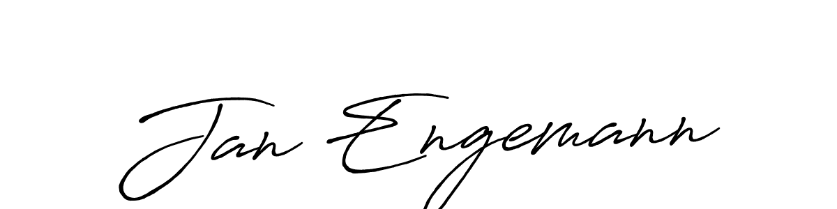 How to make Jan Engemann name signature. Use Antro_Vectra_Bolder style for creating short signs online. This is the latest handwritten sign. Jan Engemann signature style 7 images and pictures png