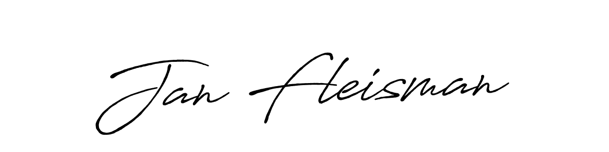 How to make Jan Fleisman name signature. Use Antro_Vectra_Bolder style for creating short signs online. This is the latest handwritten sign. Jan Fleisman signature style 7 images and pictures png