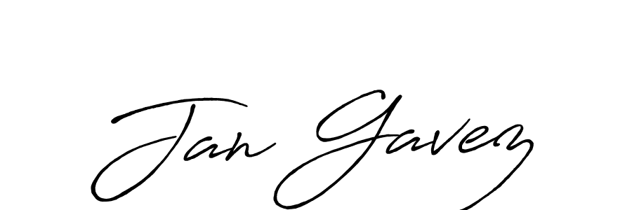 Use a signature maker to create a handwritten signature online. With this signature software, you can design (Antro_Vectra_Bolder) your own signature for name Jan Gavez. Jan Gavez signature style 7 images and pictures png