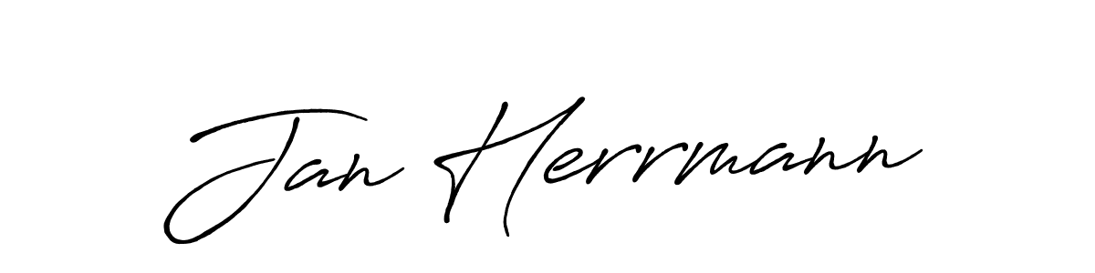 Design your own signature with our free online signature maker. With this signature software, you can create a handwritten (Antro_Vectra_Bolder) signature for name Jan Herrmann. Jan Herrmann signature style 7 images and pictures png