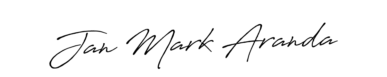 Best and Professional Signature Style for Jan Mark Aranda. Antro_Vectra_Bolder Best Signature Style Collection. Jan Mark Aranda signature style 7 images and pictures png