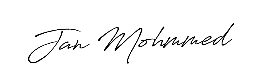 It looks lik you need a new signature style for name Jan Mohmmed. Design unique handwritten (Antro_Vectra_Bolder) signature with our free signature maker in just a few clicks. Jan Mohmmed signature style 7 images and pictures png