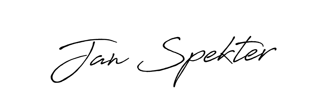 Also we have Jan Spekter name is the best signature style. Create professional handwritten signature collection using Antro_Vectra_Bolder autograph style. Jan Spekter signature style 7 images and pictures png