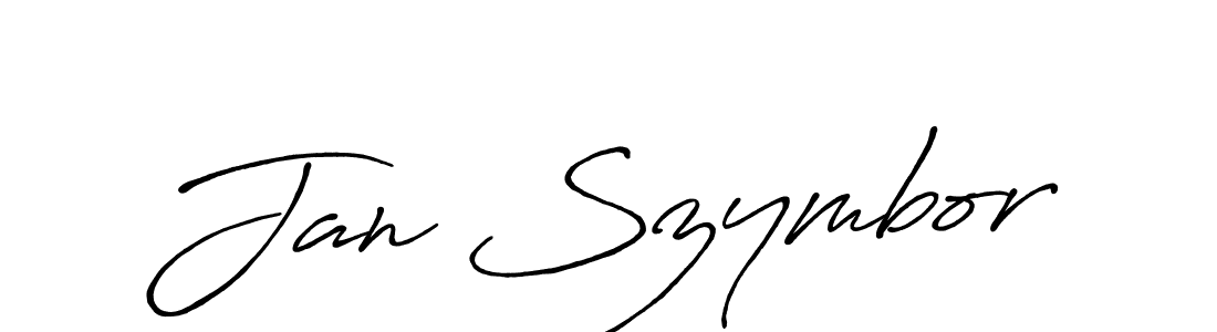 The best way (Antro_Vectra_Bolder) to make a short signature is to pick only two or three words in your name. The name Jan Szymbor include a total of six letters. For converting this name. Jan Szymbor signature style 7 images and pictures png