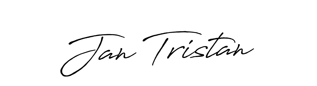 Once you've used our free online signature maker to create your best signature Antro_Vectra_Bolder style, it's time to enjoy all of the benefits that Jan Tristan name signing documents. Jan Tristan signature style 7 images and pictures png