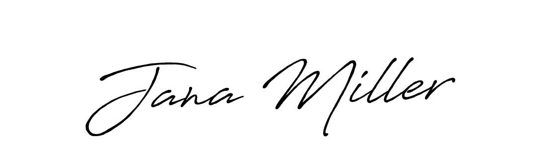 Make a short Jana Miller signature style. Manage your documents anywhere anytime using Antro_Vectra_Bolder. Create and add eSignatures, submit forms, share and send files easily. Jana Miller signature style 7 images and pictures png