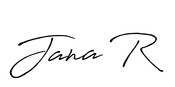 Also we have Jana R name is the best signature style. Create professional handwritten signature collection using Antro_Vectra_Bolder autograph style. Jana R signature style 7 images and pictures png