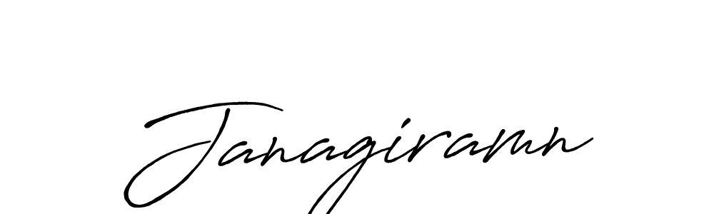 Also we have Janagiramn name is the best signature style. Create professional handwritten signature collection using Antro_Vectra_Bolder autograph style. Janagiramn signature style 7 images and pictures png