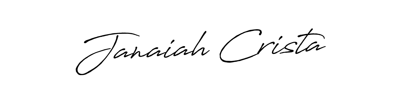 Check out images of Autograph of Janaiah Crista name. Actor Janaiah Crista Signature Style. Antro_Vectra_Bolder is a professional sign style online. Janaiah Crista signature style 7 images and pictures png