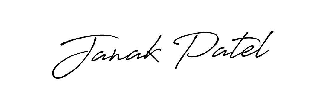 Also we have Janak Patel name is the best signature style. Create professional handwritten signature collection using Antro_Vectra_Bolder autograph style. Janak Patel signature style 7 images and pictures png