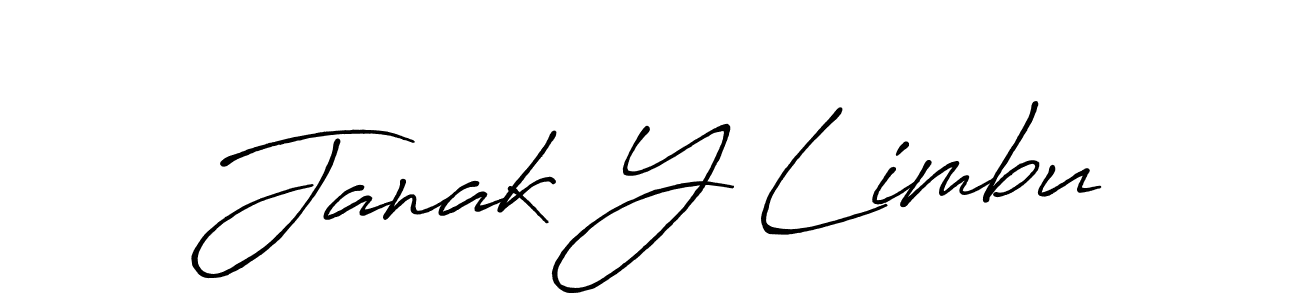 The best way (Antro_Vectra_Bolder) to make a short signature is to pick only two or three words in your name. The name Janak Y Limbu include a total of six letters. For converting this name. Janak Y Limbu signature style 7 images and pictures png