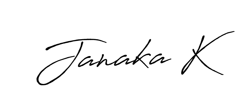 if you are searching for the best signature style for your name Janaka K. so please give up your signature search. here we have designed multiple signature styles  using Antro_Vectra_Bolder. Janaka K signature style 7 images and pictures png