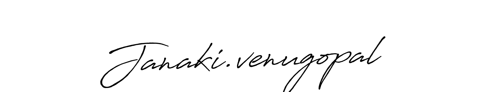 Antro_Vectra_Bolder is a professional signature style that is perfect for those who want to add a touch of class to their signature. It is also a great choice for those who want to make their signature more unique. Get Janaki.venugopal name to fancy signature for free. Janaki.venugopal signature style 7 images and pictures png
