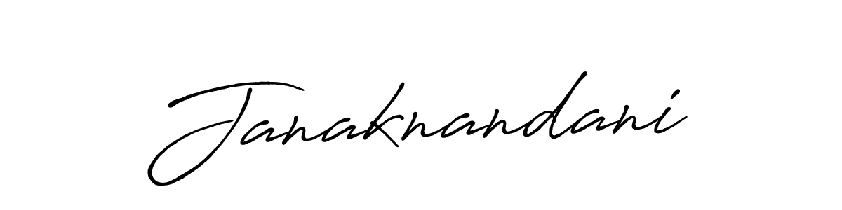 Janaknandani stylish signature style. Best Handwritten Sign (Antro_Vectra_Bolder) for my name. Handwritten Signature Collection Ideas for my name Janaknandani. Janaknandani signature style 7 images and pictures png