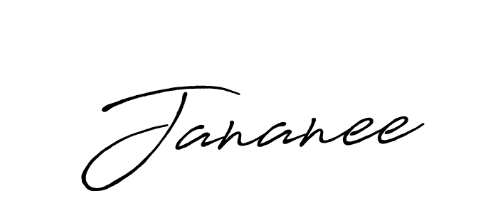Antro_Vectra_Bolder is a professional signature style that is perfect for those who want to add a touch of class to their signature. It is also a great choice for those who want to make their signature more unique. Get Jananee name to fancy signature for free. Jananee signature style 7 images and pictures png