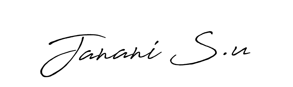 Check out images of Autograph of Janani S.u name. Actor Janani S.u Signature Style. Antro_Vectra_Bolder is a professional sign style online. Janani S.u signature style 7 images and pictures png