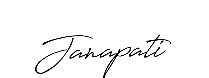 Janapati stylish signature style. Best Handwritten Sign (Antro_Vectra_Bolder) for my name. Handwritten Signature Collection Ideas for my name Janapati. Janapati signature style 7 images and pictures png