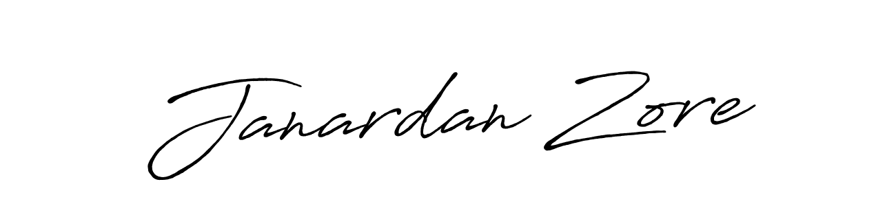 The best way (Antro_Vectra_Bolder) to make a short signature is to pick only two or three words in your name. The name Janardan Zore include a total of six letters. For converting this name. Janardan Zore signature style 7 images and pictures png
