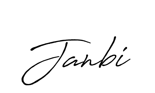 Make a beautiful signature design for name Janbi. Use this online signature maker to create a handwritten signature for free. Janbi signature style 7 images and pictures png