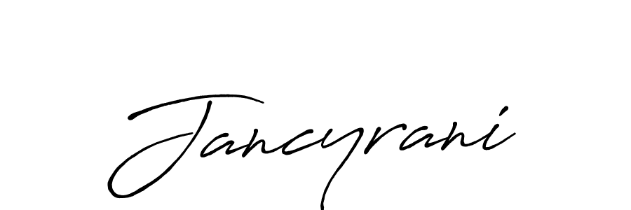 It looks lik you need a new signature style for name Jancyrani. Design unique handwritten (Antro_Vectra_Bolder) signature with our free signature maker in just a few clicks. Jancyrani signature style 7 images and pictures png