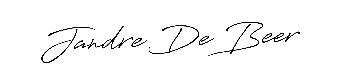 Here are the top 10 professional signature styles for the name Jandre De Beer. These are the best autograph styles you can use for your name. Jandre De Beer signature style 7 images and pictures png