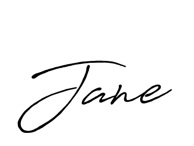 Create a beautiful signature design for name Jane. With this signature (Antro_Vectra_Bolder) fonts, you can make a handwritten signature for free. Jane signature style 7 images and pictures png