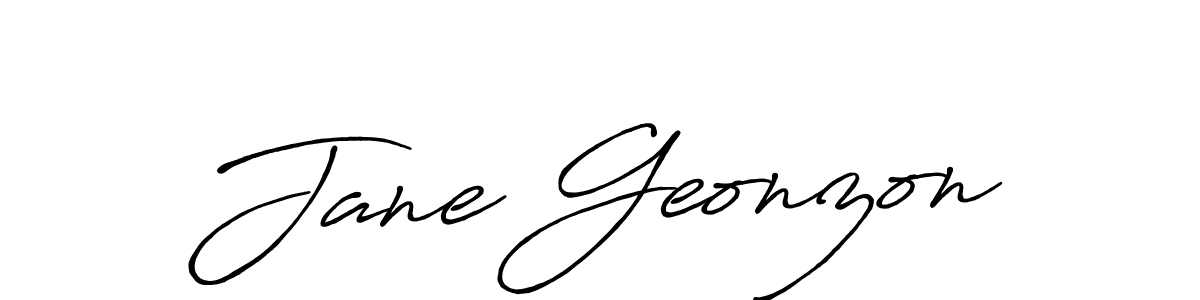 Once you've used our free online signature maker to create your best signature Antro_Vectra_Bolder style, it's time to enjoy all of the benefits that Jane Geonzon name signing documents. Jane Geonzon signature style 7 images and pictures png