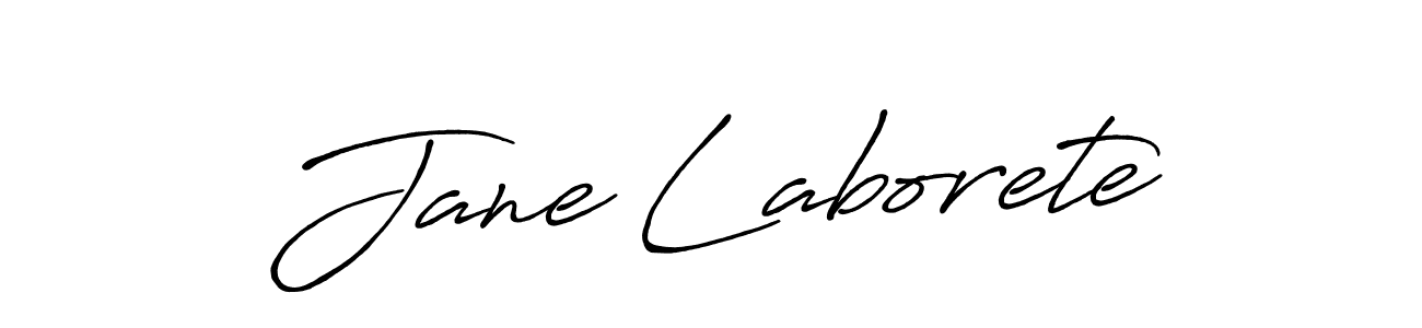Create a beautiful signature design for name Jane Laborete. With this signature (Antro_Vectra_Bolder) fonts, you can make a handwritten signature for free. Jane Laborete signature style 7 images and pictures png