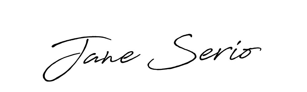 Also You can easily find your signature by using the search form. We will create Jane Serio name handwritten signature images for you free of cost using Antro_Vectra_Bolder sign style. Jane Serio signature style 7 images and pictures png