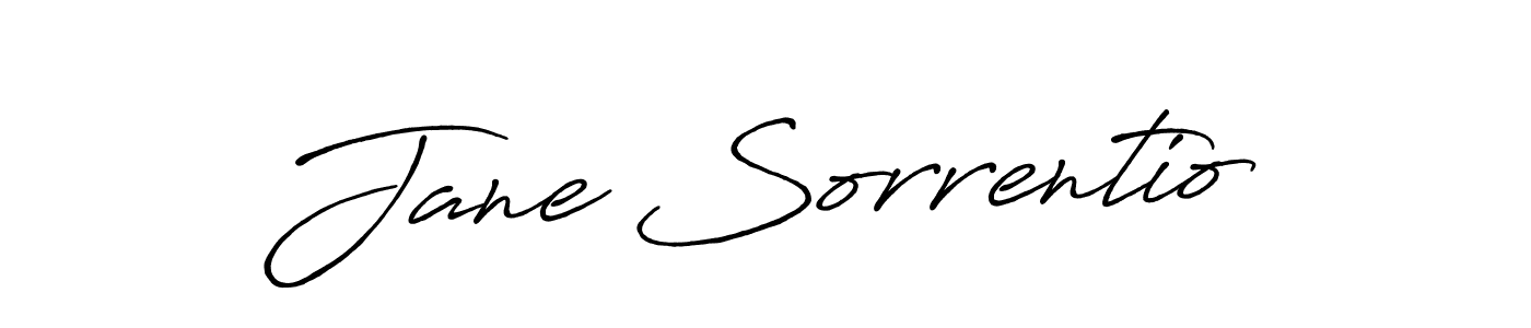 Make a short Jane Sorrentio signature style. Manage your documents anywhere anytime using Antro_Vectra_Bolder. Create and add eSignatures, submit forms, share and send files easily. Jane Sorrentio signature style 7 images and pictures png