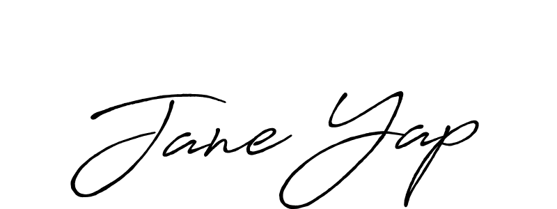 Make a beautiful signature design for name Jane Yap. With this signature (Antro_Vectra_Bolder) style, you can create a handwritten signature for free. Jane Yap signature style 7 images and pictures png