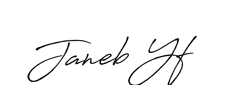 Similarly Antro_Vectra_Bolder is the best handwritten signature design. Signature creator online .You can use it as an online autograph creator for name Janeb Yf. Janeb Yf signature style 7 images and pictures png