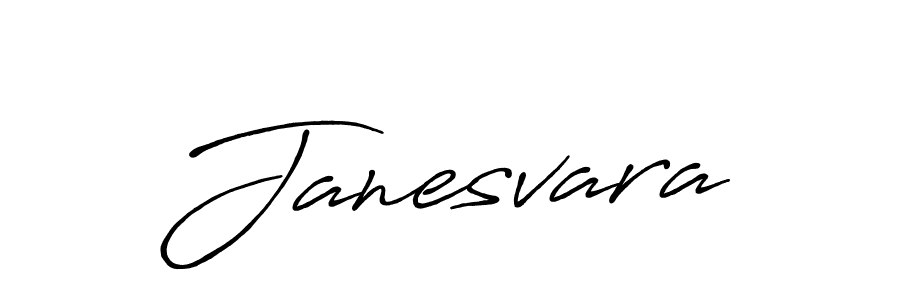 Also we have Janesvara name is the best signature style. Create professional handwritten signature collection using Antro_Vectra_Bolder autograph style. Janesvara signature style 7 images and pictures png