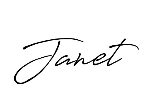 Janet stylish signature style. Best Handwritten Sign (Antro_Vectra_Bolder) for my name. Handwritten Signature Collection Ideas for my name Janet. Janet signature style 7 images and pictures png